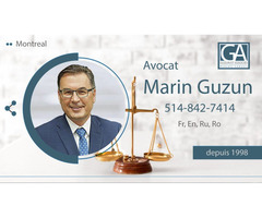 Адвокат Me MARIN GUZUN - полный спектр юридических услуг